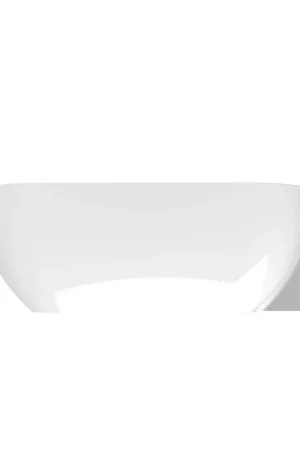 Arcqua Havana Baignoire semi-autoportante - 170x80cm - droite - blanc brillant Expédition Rapide