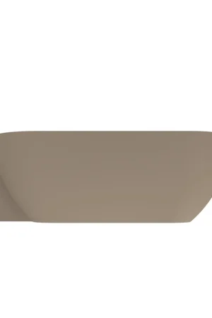 Arcqua Havana Baignoire demi-îlot - 170x80cm - gauche - truffe mate Offre Spéciale