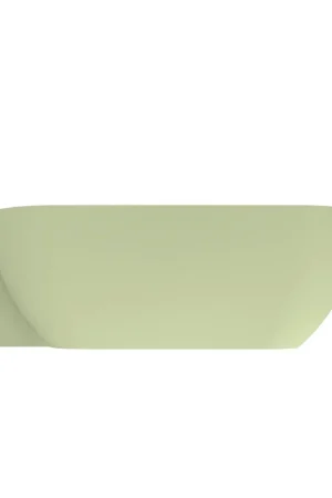 Arcqua Havana Baignoire demi-îlot - 170x80cm - gauche - vert pastel mat Solde