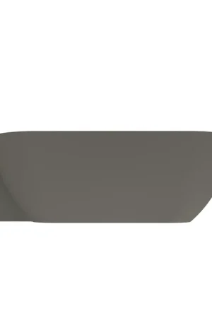 Arcqua Havana Baignoire demi-îlot - 170x80cm - gauche - quartz gris mat Retour Gratuit
