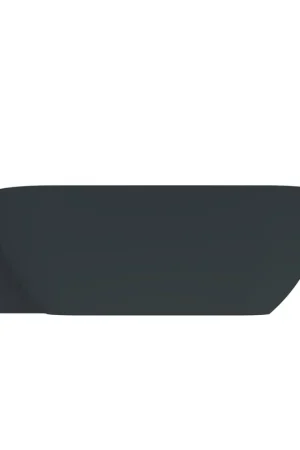 Arcqua Havana Baignoire semi-autoportante - 170x80cm - gauche - anthracite mat Remise