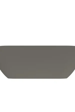 Arcqua Havana Baignoire semi-autoportante - 170x80cm - gris quartz mat Expédition Rapide