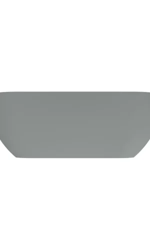 Arcqua Havana Baignoire demi-îlot - 170x80cm - gris mat Satisfait Ou Remboursé