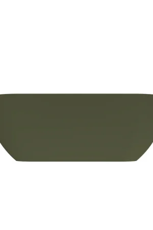Arcqua Havana Baignoire demi-îlot - 170x80cm - vert mat Offre Limitée