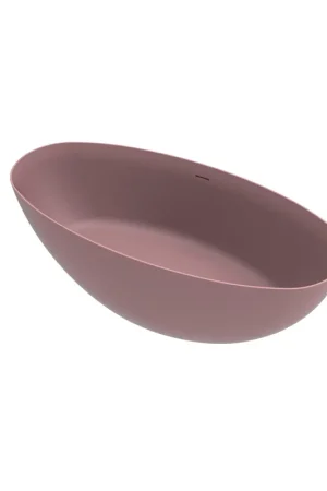 Arcqua Ica Baignoire îlot 170x80cm mat rose Nouvel Arrivage
