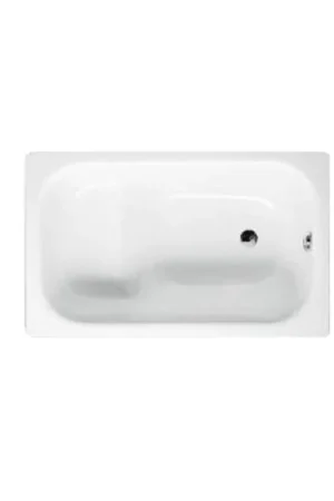 Bette acier laminé bain de siège pour les pieds paroi épaisse 105x65cm blanc Bon Plan