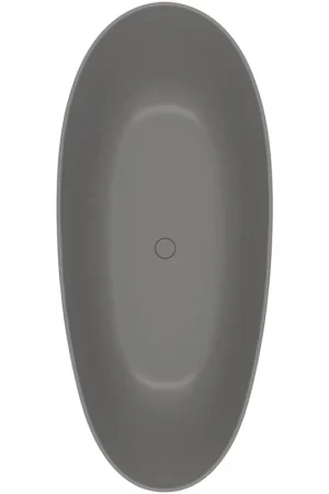 Villeroy & Boch Antao Baignoire autoportante - 170x75cm - sans vidage - gris Haute Qualité
