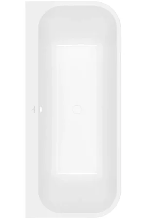 Villeroy & Boch Architectura Baignoire - 180x80cm - back-to-wall - blanc brillant alpin Produit De Marque