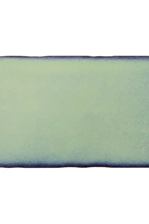 Vente Flash Metro Carrelage Mural Zaragoza Lac Vert 7,5x15cm