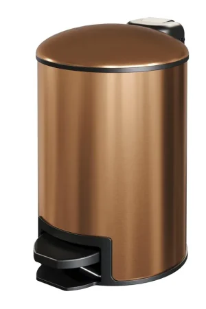 BRAUER Poubelle à pédale - 3L - cuivre brossé Acheter Direct
