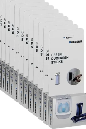 Top Vente Geberit DuoFresh Sticks pack avantage 96 pièces