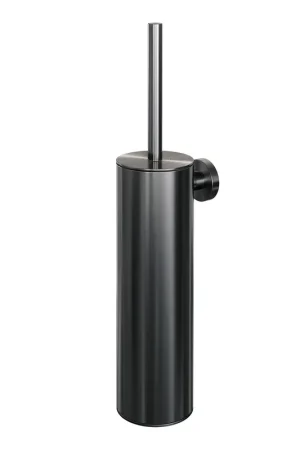 Brauer Gunmetal Edition porte-brosse de toilette - mural - PVD - gunmetal brossé Vente Directe