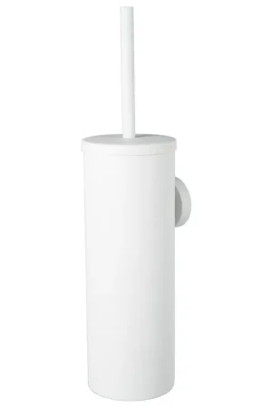 Set de brosse de toilette Haceka Kosmos - modèle mural - blanc mat Offre Limitée