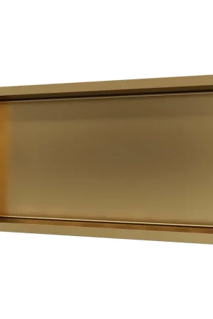 Brauer Gold Edition Niche encastrable - 60x30cm - PVD - or brossé Authentique