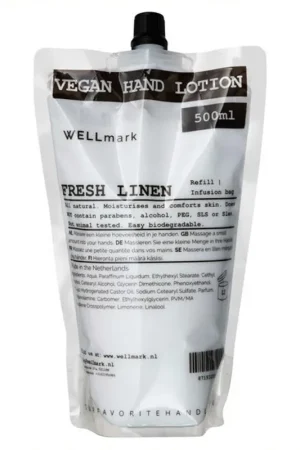 Wellmark Recharge Crème mains Linge frais 500 ml Petit Prix