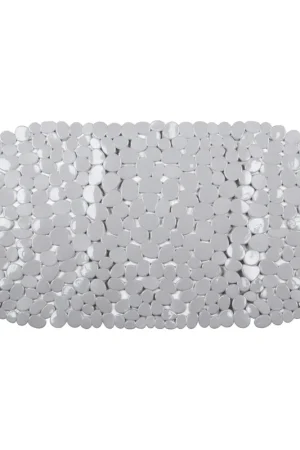 Differnz Lapis Anti-dérapant tapis de bain 70x35cm Gris Marque