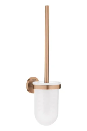 Seulement Aujourd'hui GROHE Essentials Porte-balai WC - montage murale - rond - ouvert - brushed warm sunset