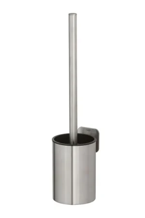 Tiger Colar Brosse de toilette avec support inox brossé 8.8x38.1x10.8cm Vente Directe