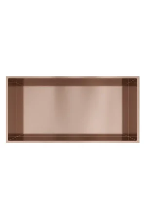Affaire À Saisir Hotbath &MORE Boîte d‘encastrement ou niche encastrée - 30x60x10 - Cuivre brossé PVD