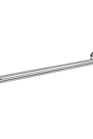 Smedbo Home Porte-serviettes - 65x12cm - double - chrome Meilleur Prix