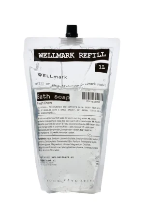 Commander Vite Wellmark recharge Savon de bain 1l Fresh linen