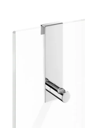 Vente Directe Zack SCALA Crochet de paroi de douche - 14x6x4cm - simple - acier inoxydable poli
