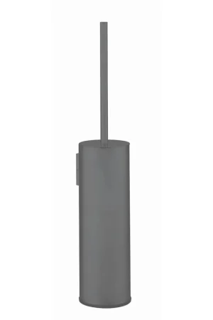 Crosswater 3ONE6 Brosse WC avec support - 8.2x8.2x43.4cm - Slate (gunmetal) Pas Cher