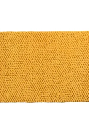 Affaire À Saisir Differnz Popcorn Tapis de bain 50x80cm Ocre