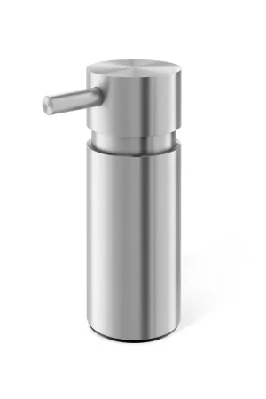 Zack Manola Distributeur de savon S 12.5x5cm Acier inoxydable mat satiné Solde