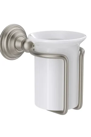 Crosswater Belgravia Porte-gobelet - Nickel brossé (inox) Super Prix