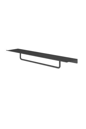 Achetez Aujourd'hui Hotbath &MORE Porte-serviettes - 40cm - pour tablette de la série - Noir brossé PVD