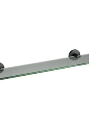 Usine Directe Plieger Vigo tablette en verre 52x14,5cm noir
