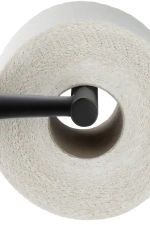 Duravit Starck T Porte-papier toilette Noir mat Achetez Aujourd'hui