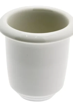Dernière Chance Haceka Allure Pot de réserve pour brosse de toilettes blanc