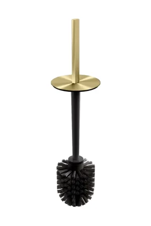 Clou Flat brosse de toilette de rechange avec poignée PVD or brossé Offre Exclusive