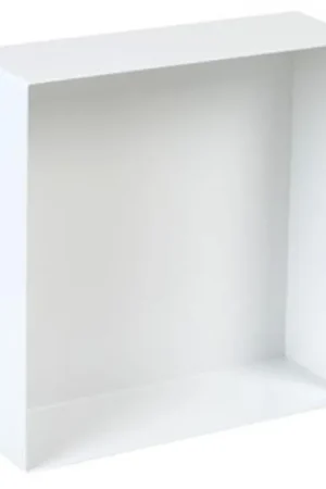 Seulement Aujourd'hui Plieger Inbox niche encastrée 30x30cm étanche blanc