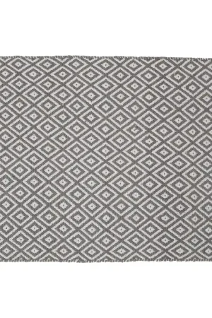 Commander Maintenant Sealskin Trellis tapis de bain 60x90cm coton gris