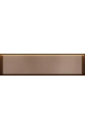 Certifié Hotbath &MORE Boîte de rangement encastrée ou niche encastrée - 30x120x10 - sans cadre + LED - Tuscan bronze
