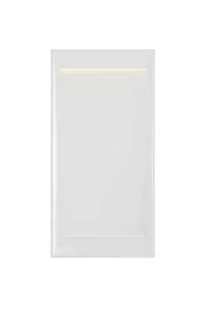 Solde Hotbath &MORE Boîte encastrée ou niche encastrée - 30x15x10 - sans cadre + LED - Blanc mat