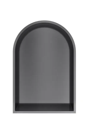 Commander Maintenant Hotbath &MORE Boîte de raccordement encastrée ou niche encastrée Modèle en arcade - 30x45x10 - Noir brossé PVD