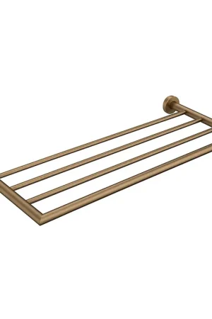 Solde Hotbath &MORE Porte-serviettes AB - Living Colours forment une patine polissable Laiton vieilli