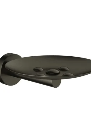Super Prix Hotbath &MORE Porte-savon BGP Gunmetal brossé PVD