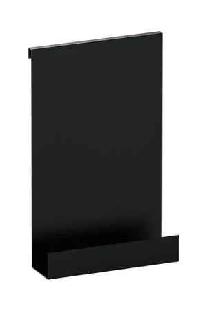 Brauer panier de douche - 25x40cm - Noir mat Nouveauté