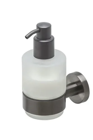 Achetez Aujourd'hui Geesa Nemox Distributeur de savon 200 ml Métal noir brossé
