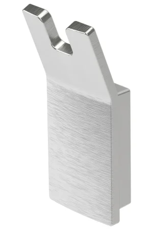 Expédition Rapide Haceka Aline Patère - double - aluminium brossé