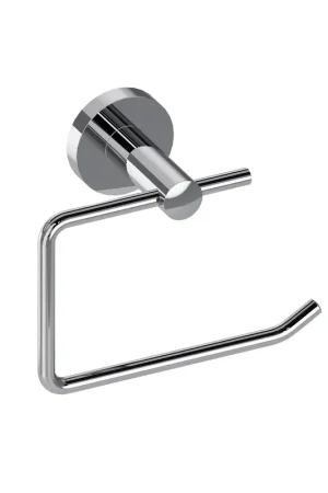 Seulement Aujourd'hui Fortifura Calvi Porte-papier toilette sans couvercle rond Chrome