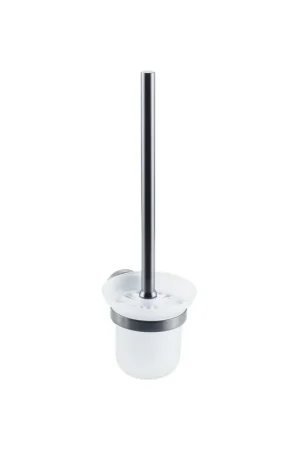 Seulement Aujourd'hui Fortifura Calvi porte-brosse WC rond Brossé Gunmetal PVD