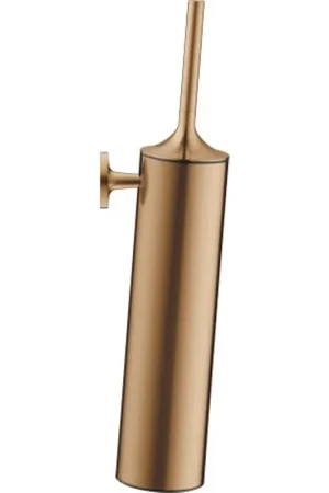 Duravit Starck T Brosse WC - modèle mural - 43.5x8cm - Bronze brossé Bon Plan