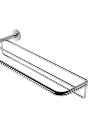 Acheter En Ligne Geesa Luna porte-serviettes avec plateau 60cm chrome