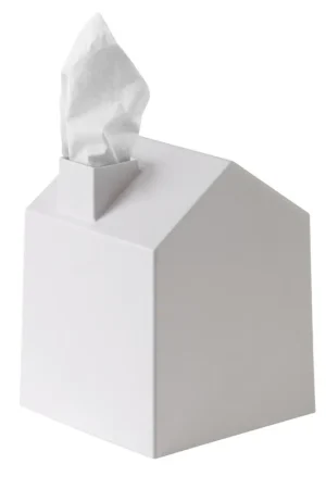 Umbra Casa Boîte à mouchoirs - 13x13x17cm - blanc Produit De Marque